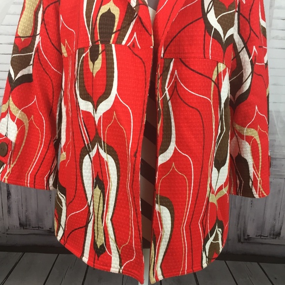 Multiples Open Swing Jacket Size M - Picture 4 of 7